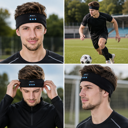 Bluetooth-Stirnband für Fußballer